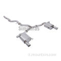 Tubo di marmelle per scarico di scarico Catback per Volkswagen B6 R36